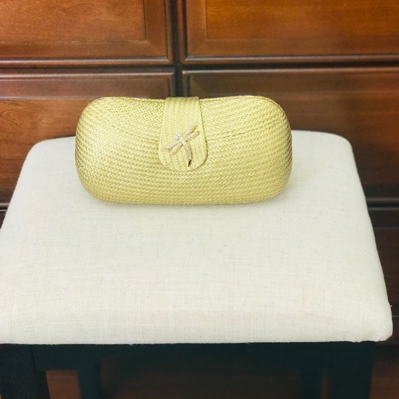 Marjorie Bloom, Buntal bean shape clutch - Picture 2 of 7